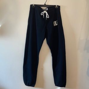 Black Sweatpants with Drawstring and pockets